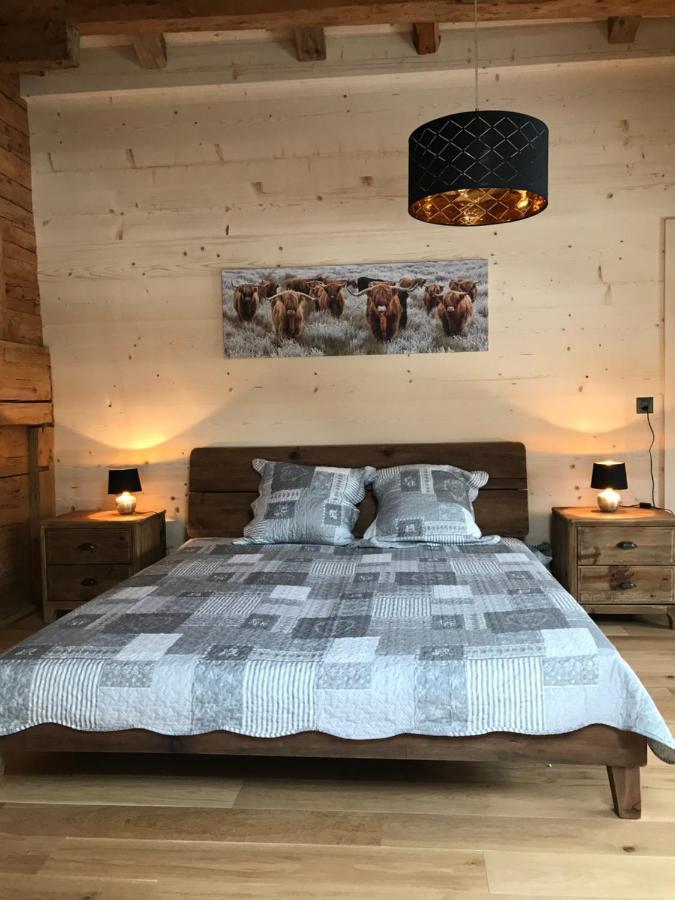 Bed and Breakfast Au Pré des Chevaux Château-d'Oex Exterior foto