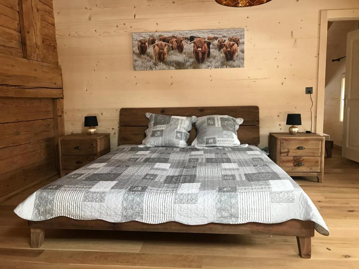 Bed and Breakfast Au Pré des Chevaux Château-d'Oex Exterior foto